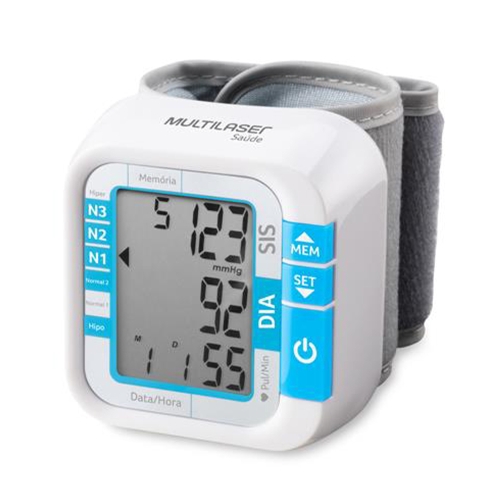 Aparelho de Pressão Digital de Pulso Multilaser