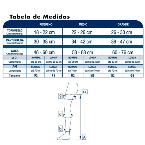 Produto Meia Sigvaris 7/8 Audace 15-20mmHg