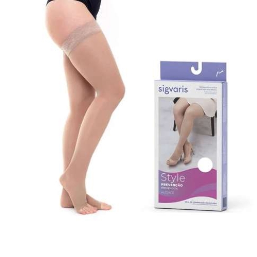 Produto Meia Sigvaris 7/8 Audace 15-20mmHg