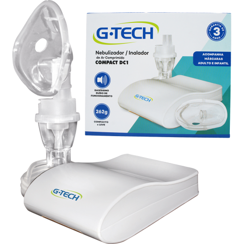 Nebulizador/Inalador Compact G-Tech DC1 