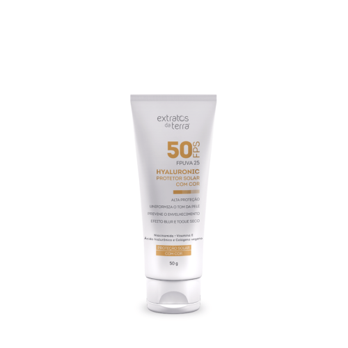Protetor Solar com cor  Hyaluronic - FPS 50 
