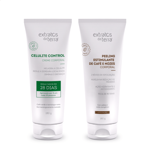 Kit Creme Corporal redução de Celulite