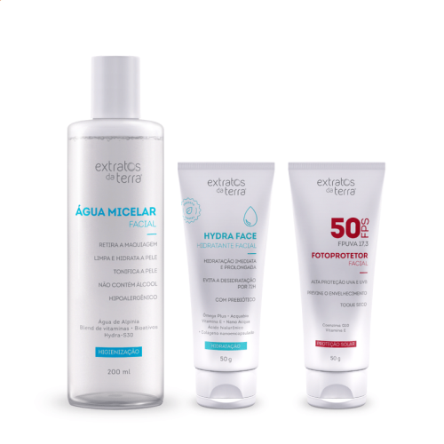 Kit Hidratação Facial