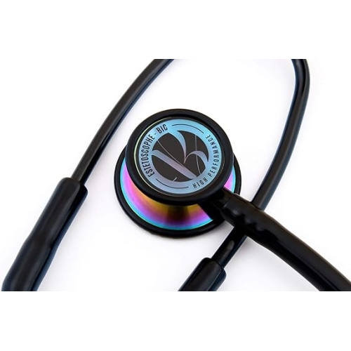 Produto Estetoscópio Bic Eternity III Preto Arco-Íris ES1504